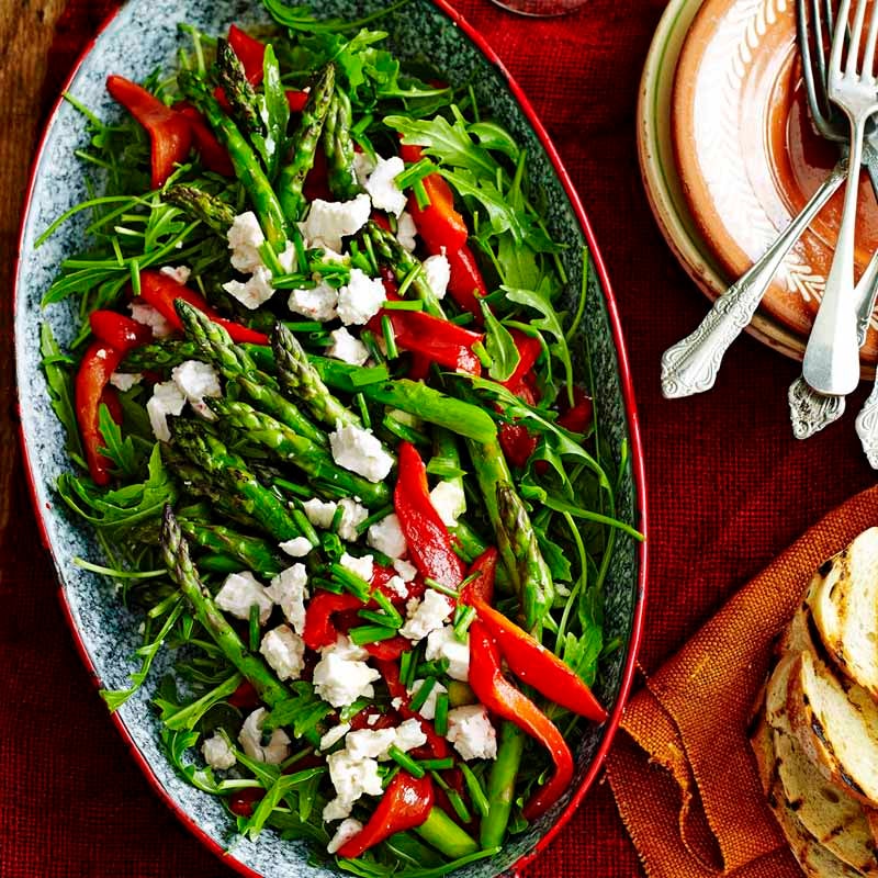 Photo of Grilled asparagus salad by WW