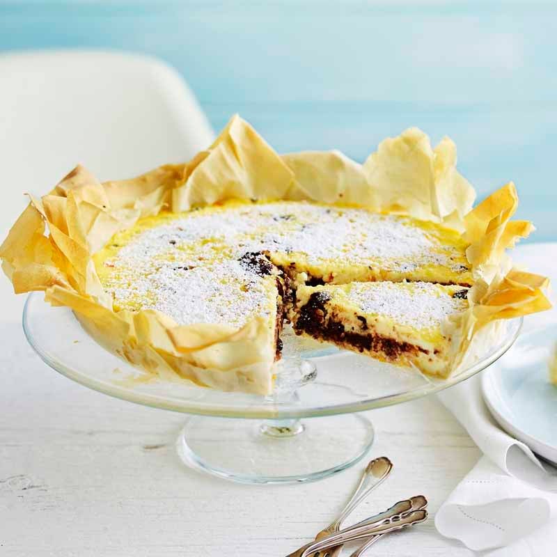 Photo of Sicilian baked ricotta cheesecake by WW