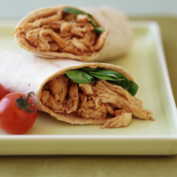Photo of Pulled chicken barbecue wrap by WW