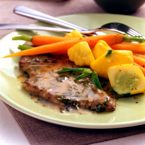 Photo of Lamb Scallopini with Lemon and Mint by WW