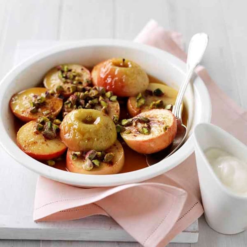 Photo of Baked apples with pistachios and cinnamon by WW