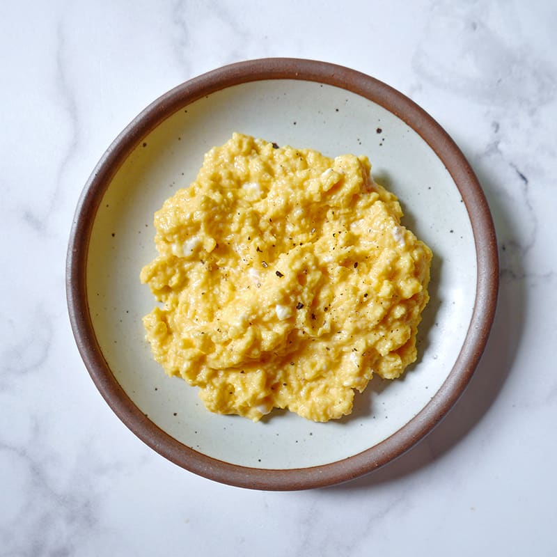 Photo of Cottage cheese scrambled eggs by WW