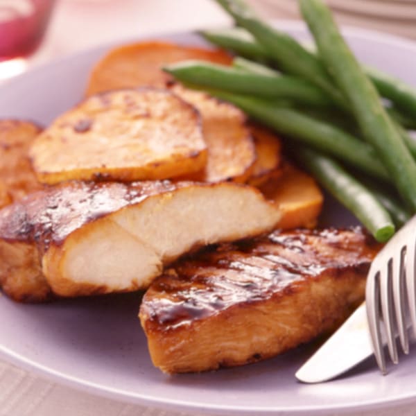 Photo of Tropical Chicken with Grilled Sweet Potatoes by WW