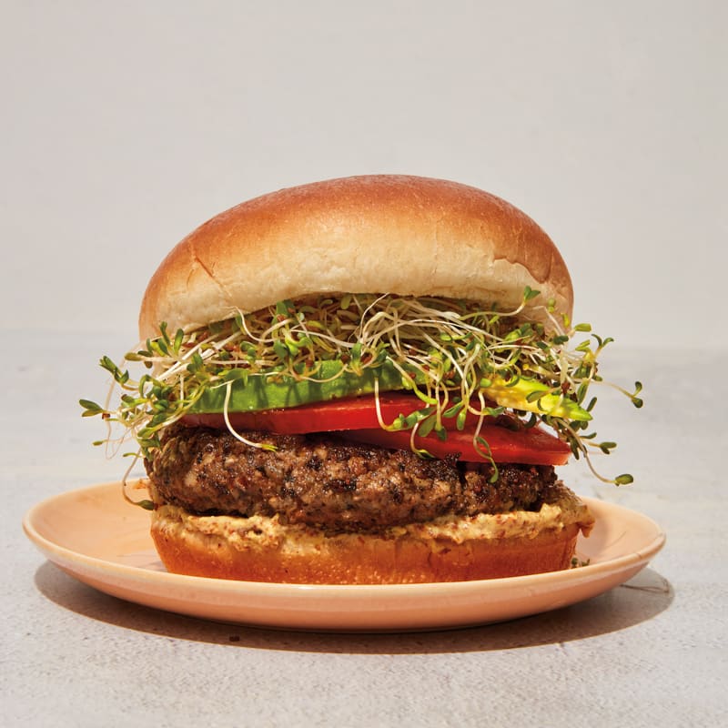 Vegan grain burger