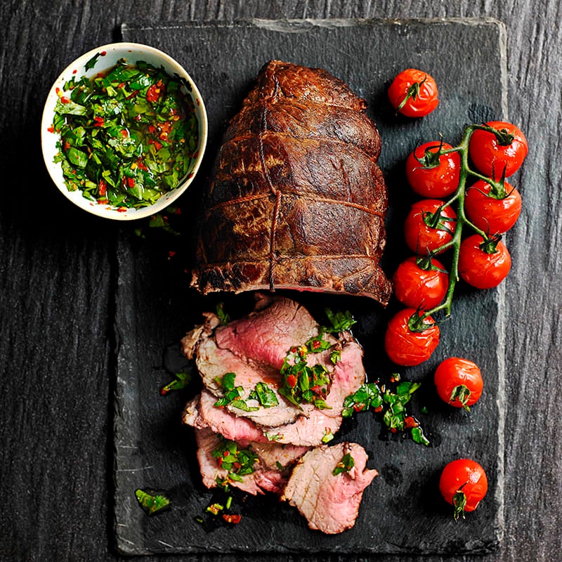 Photo of Beef tenderloin with chimichurri by WW