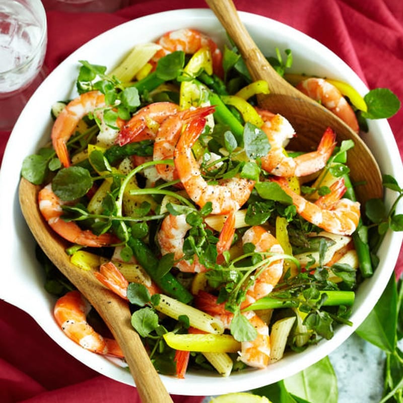 Photo of Pasta, prawn and ginger salad by WW