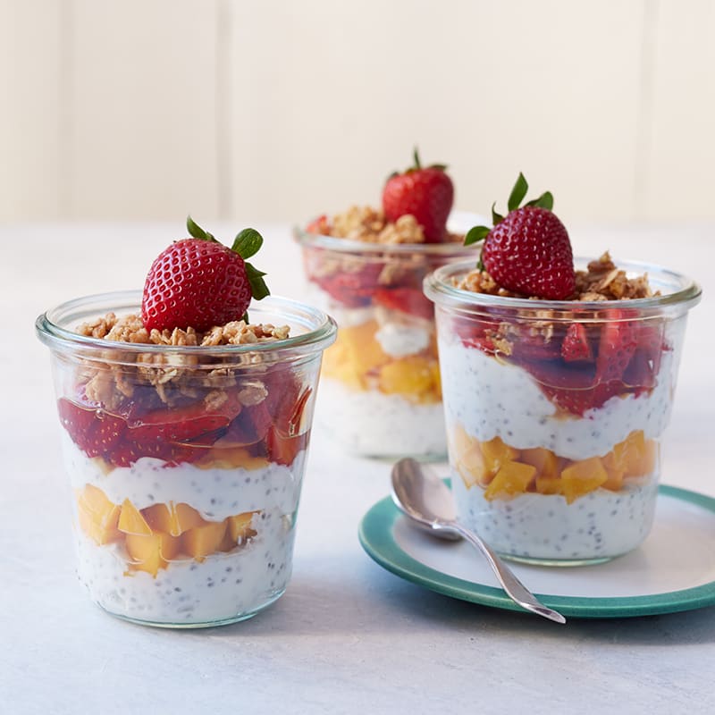 Photo of Breakfast Parfaits with Chia Seeds by WW