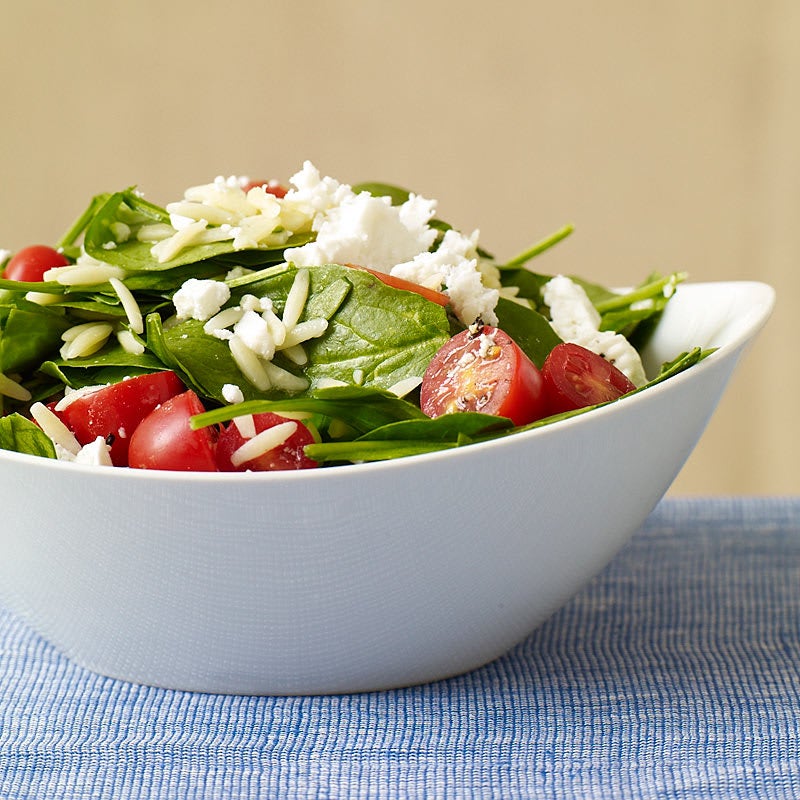 Photo of Orzo and spinach salad by WW
