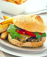 Photo of Cheeseburger with fries by WW