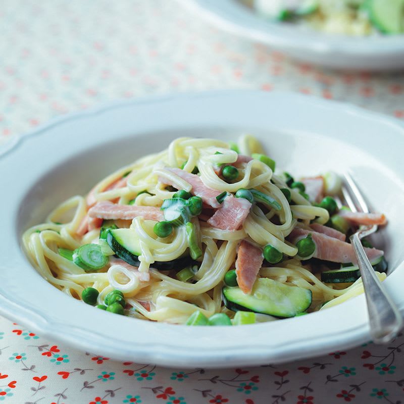 Photo of Vegetable & turkey linguine by WW
