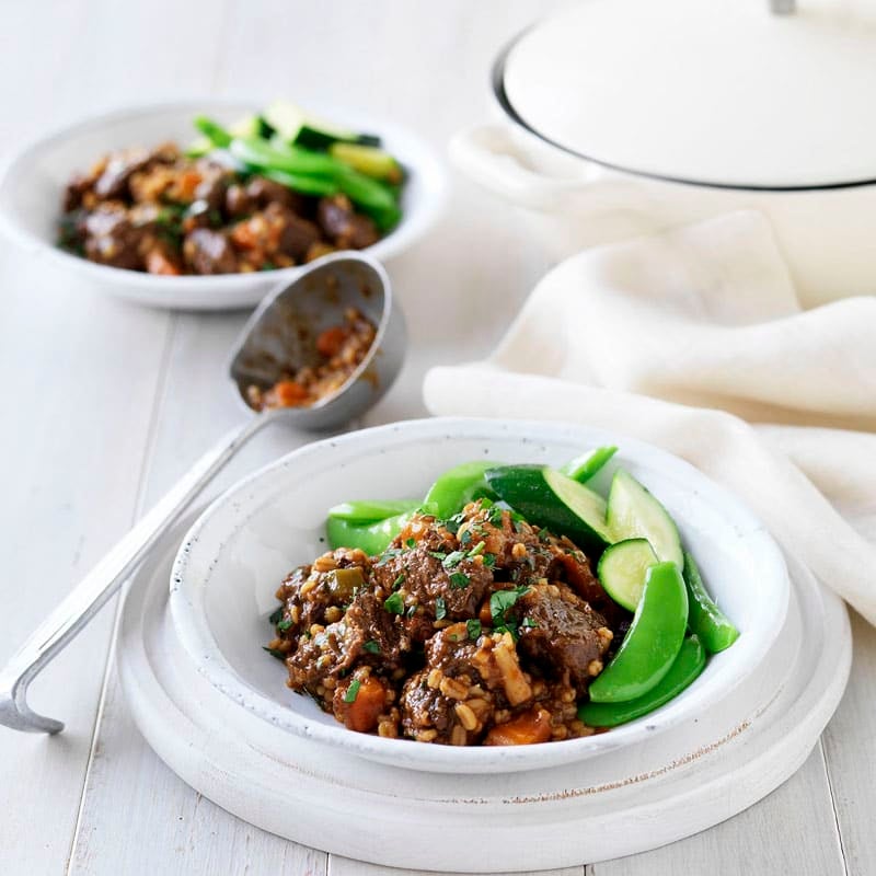 Photo of Beef and barley casserole by WW