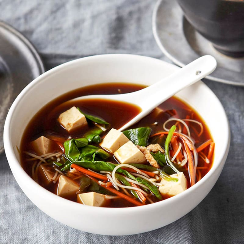 Photo of Asian style soup with tofu by WW