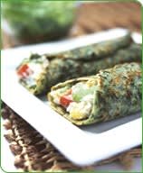 Photo of Spinach Crepes with Ricotta Filling by WW