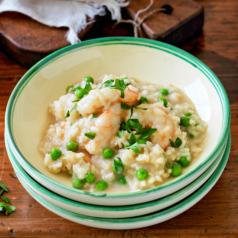 Photo of Prawn, pea and parsley risotto by WW