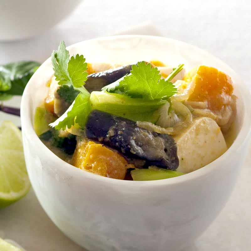 Photo of Thai green vegetable curry by WW