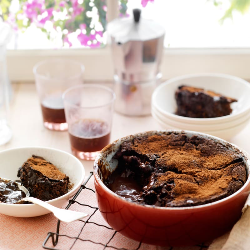 Photo of Self-saucing chocolate pudding by WW