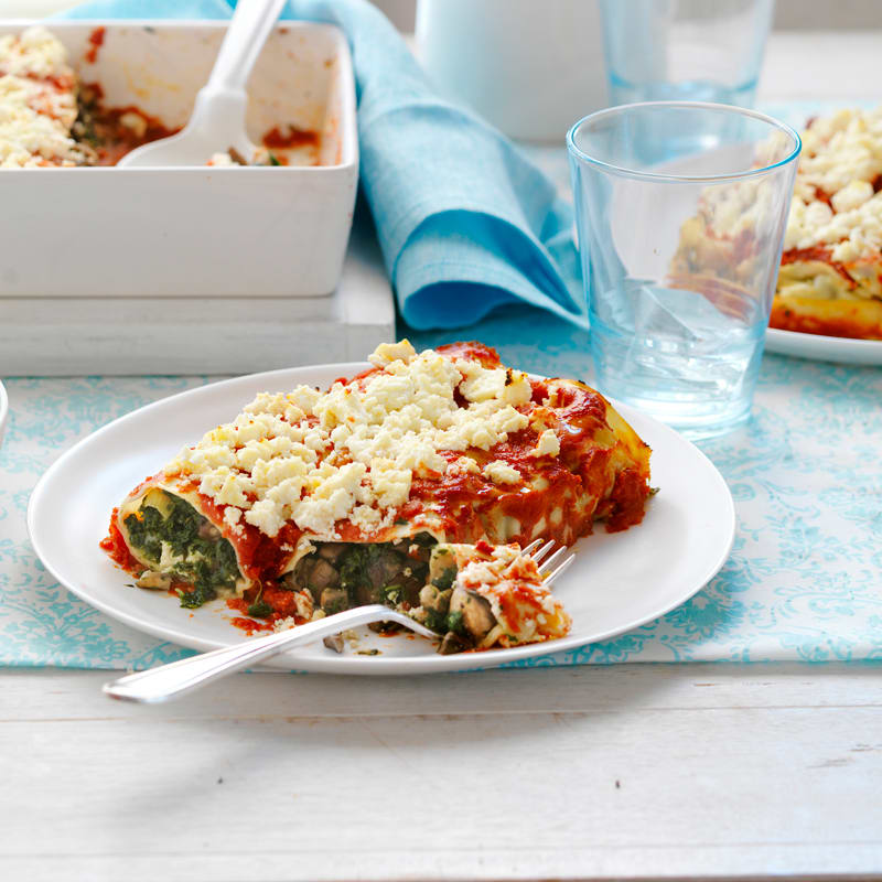 Photo of Mushroom and spinach cannelloni by WW