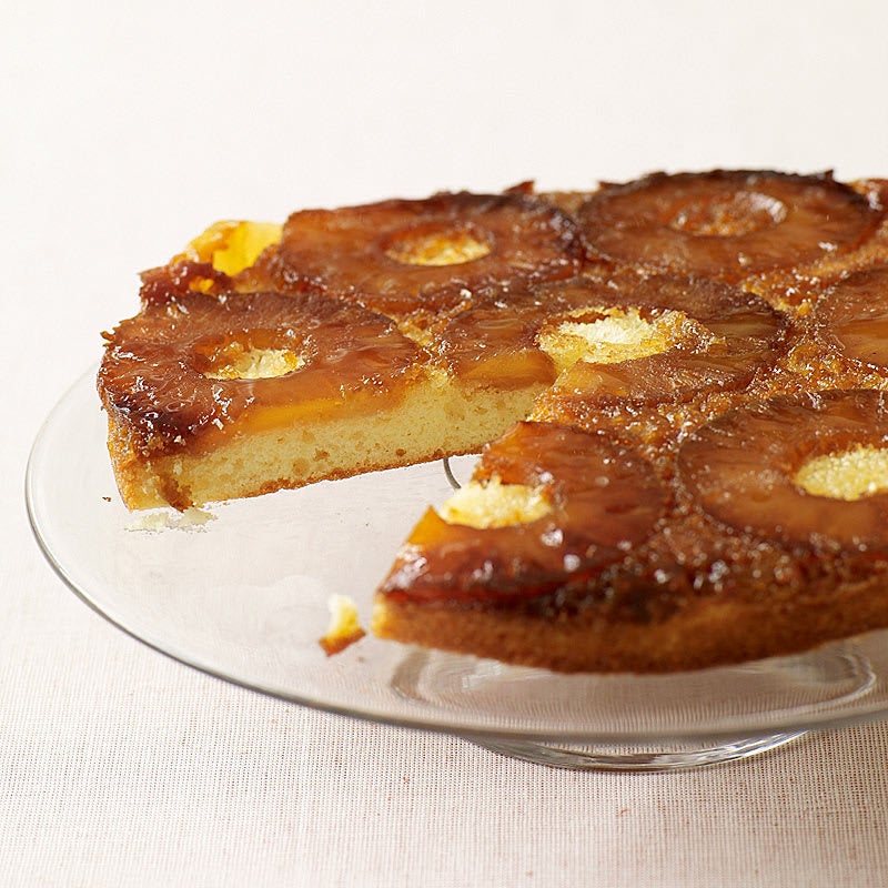 Photo of Five-ingredient pineapple upside-down cake by WW