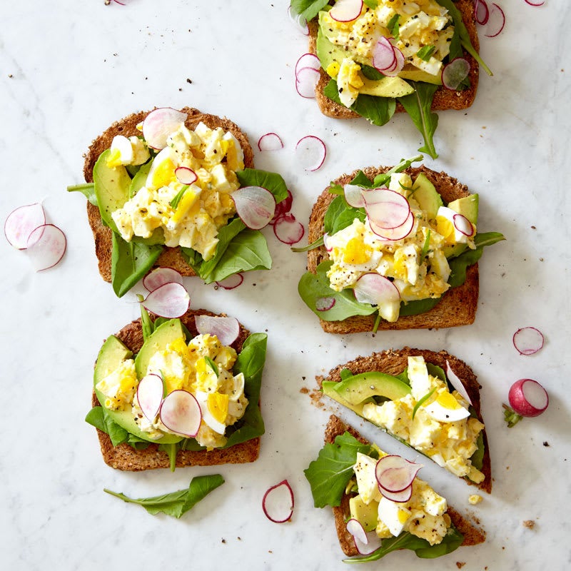 Photo of Open-Faced Egg Salad Sandwiches by WW