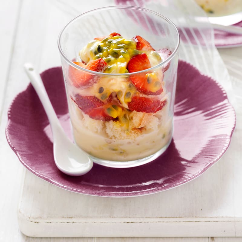 Photo of Passionfruit ice-cream trifles by WW