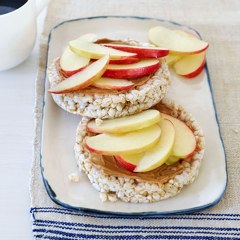 Photo of Peanut Butter and Apple Rice Cakes by WW