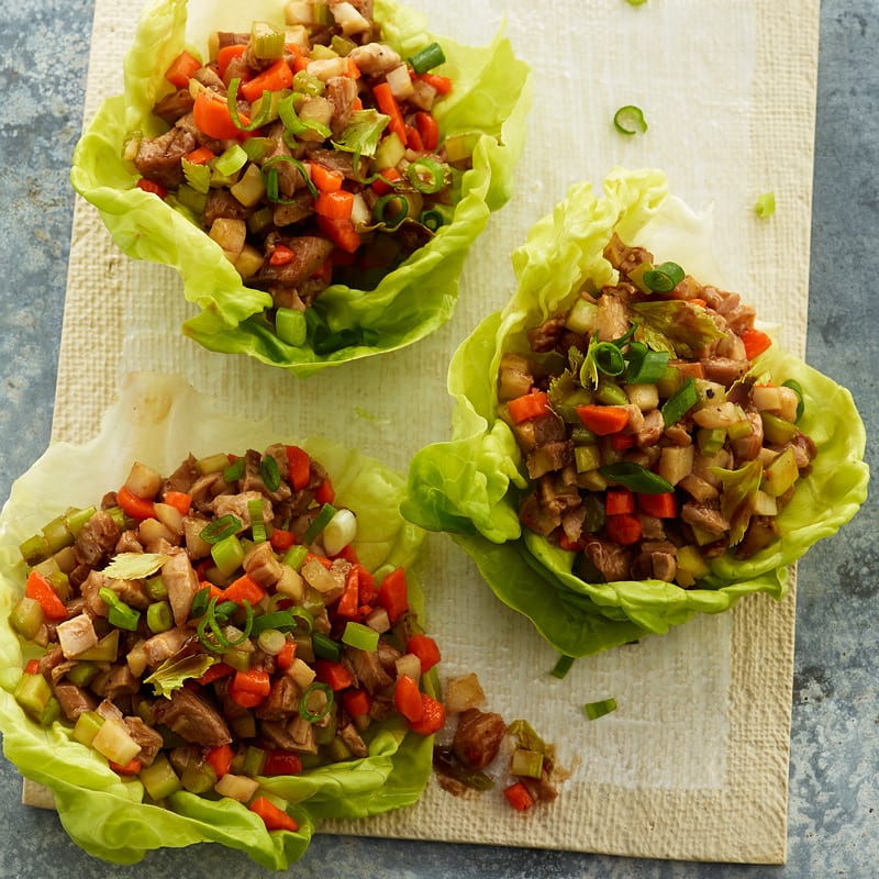 Photo of Asian-Chicken Lettuce Wraps by WW