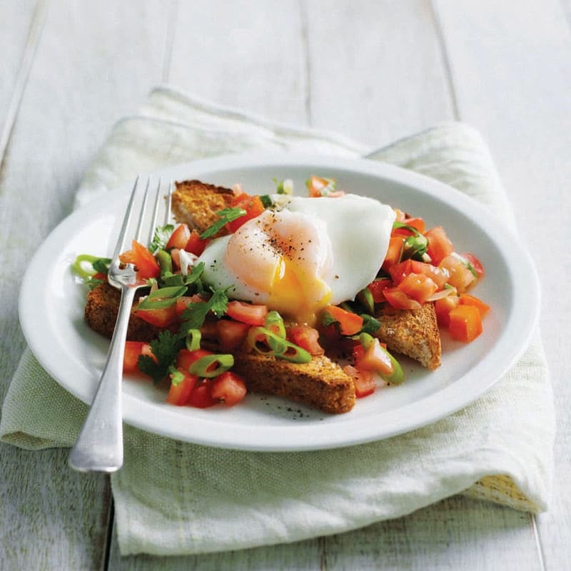Photo of Poached egg with tomato salsa by WW
