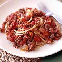 Photo of Spaghetti with Tomato-Meat Sauce by WW
