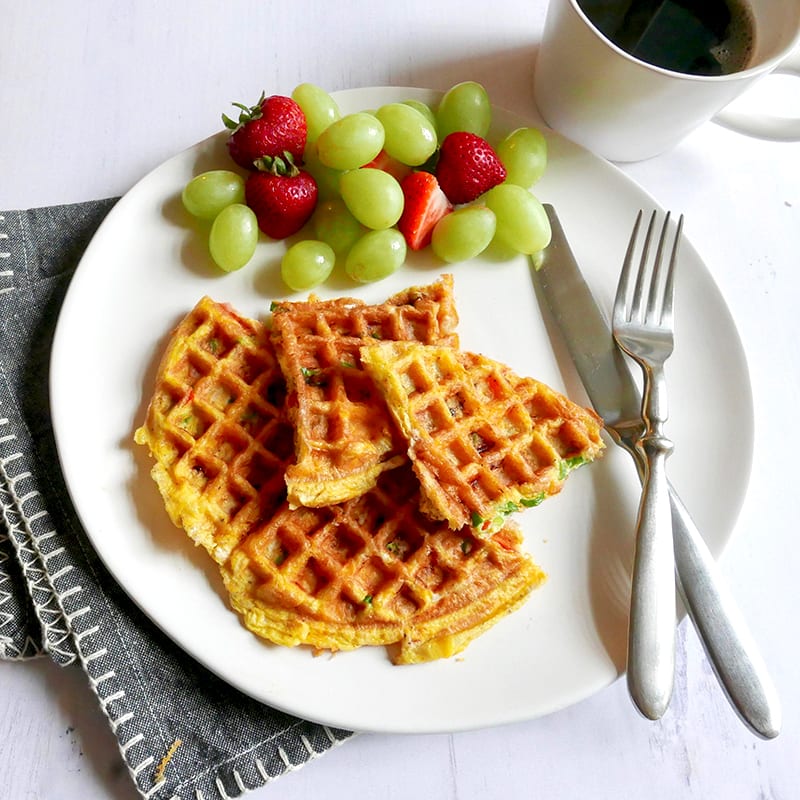 Photo of Denver Omelet Waffles (Mini-Size) by WW