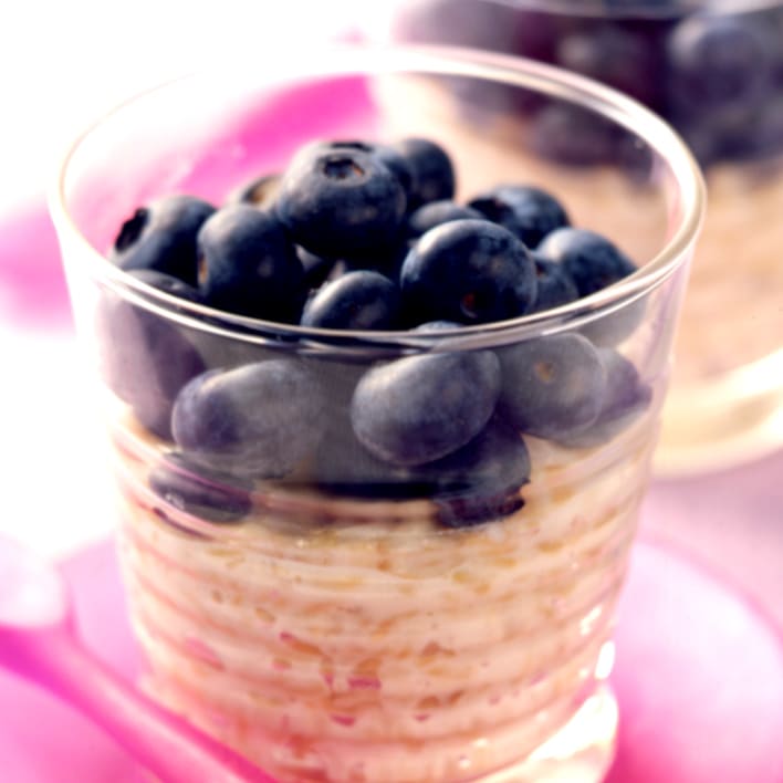 Photo of Blueberry Breakfast Rice Pudding by WW