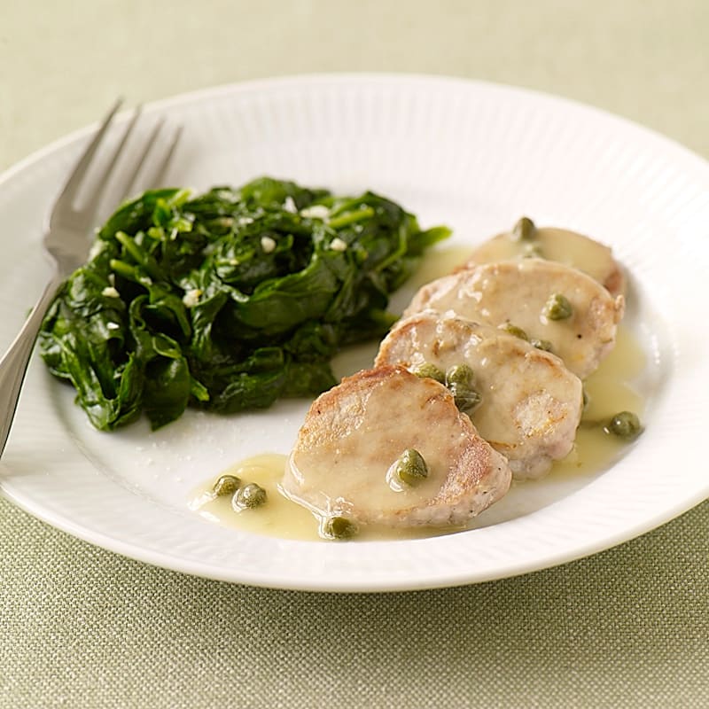Photo of Pork Piccata with Spinach by WW