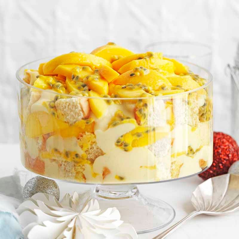 Photo of Mango, passionfruit and custard trifle by WW
