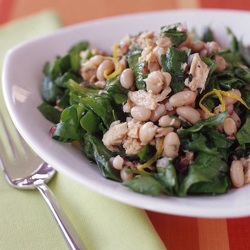 Photo of White bean, citrus, and salmon salad by WW