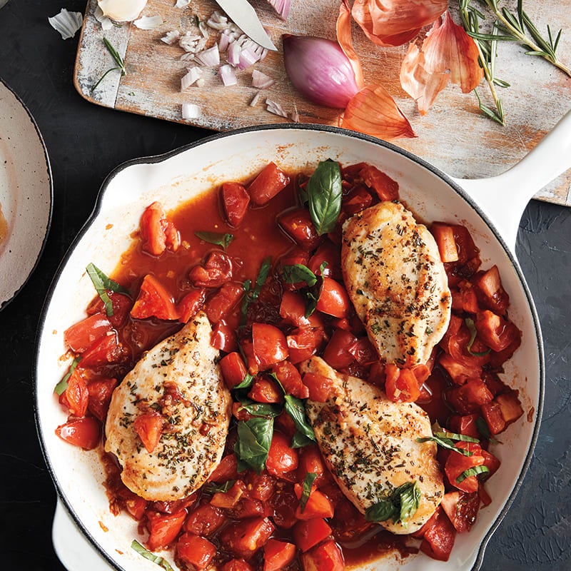 Photo of Chicken with fresh tomato sauce by WW