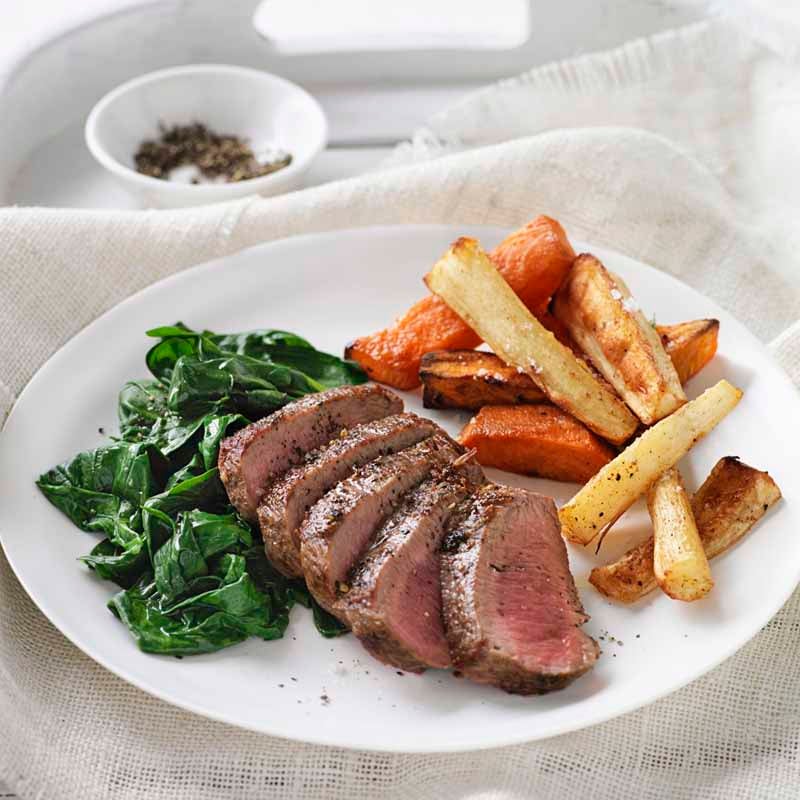 Photo of Garlic lamb with honeyed vegetables by WW