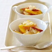 Photo of Peaches with Riesling Sauce by WW