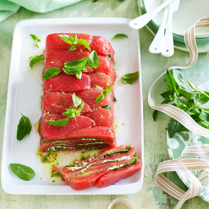 Photo of Tomato and basil terrine by WW