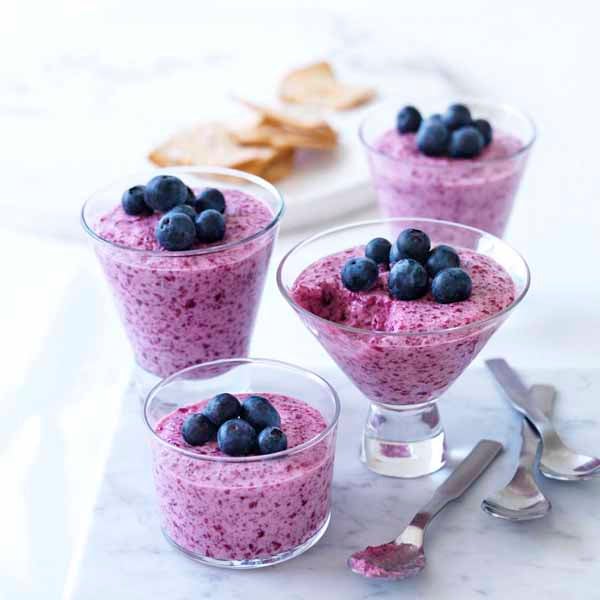Photo of Blackberry and blueberry mousse by WW