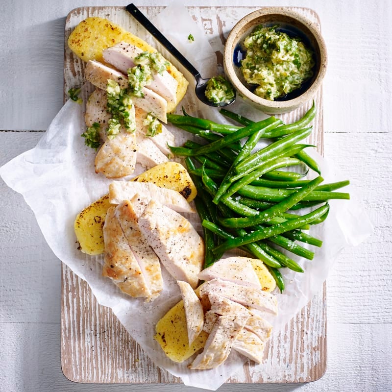 Photo of Chicken breast with herby sauce by WW