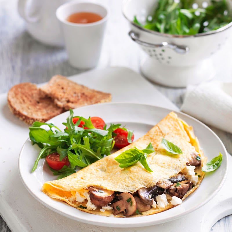 Photo of Mixed mushroom omelette by WW