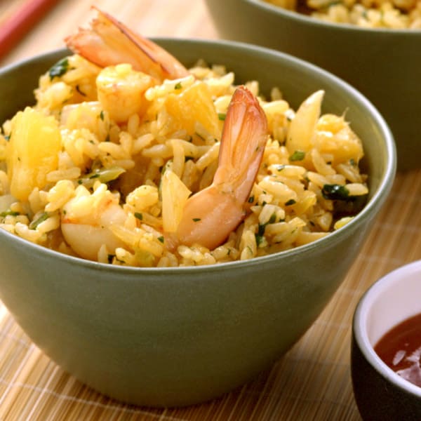 Photo of Thai Rice with Pineapple and Shrimp by WW