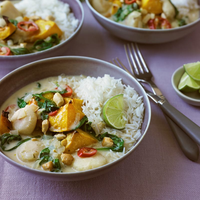 Photo of Butternut squash & coconut curry by WW