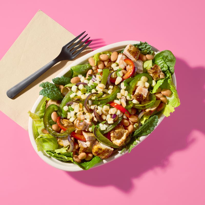Photo of Chipotle high five chicken salad by WW