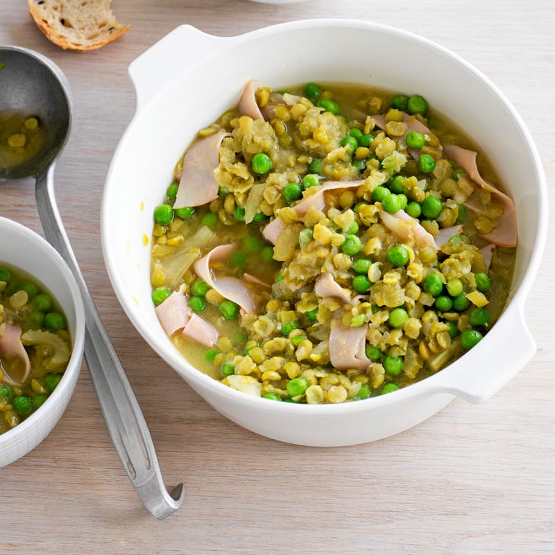 Photo of Chunky pea and ham soup by WW