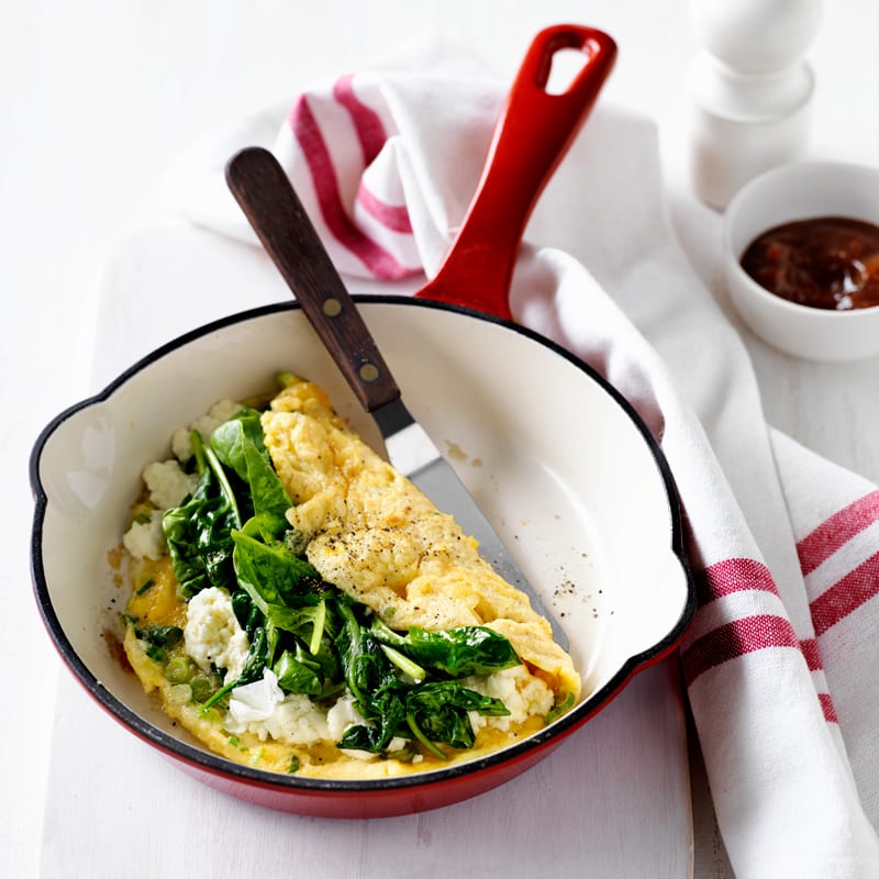 Photo of Spinach & ricotta omelette by WW