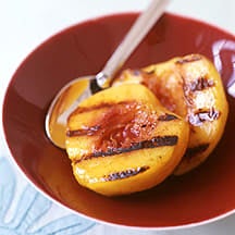 Photo of Grilled cinnamon peaches by WW
