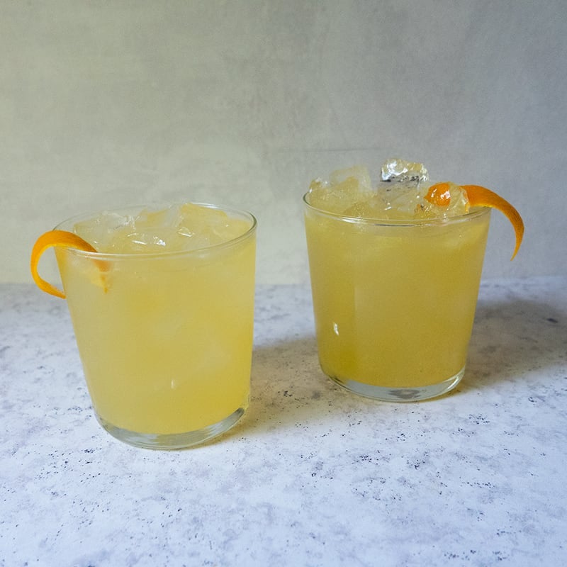 Sparkling Orange Margaritas