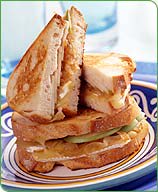 Photo of Grilled brie and apple sandwiches by WW