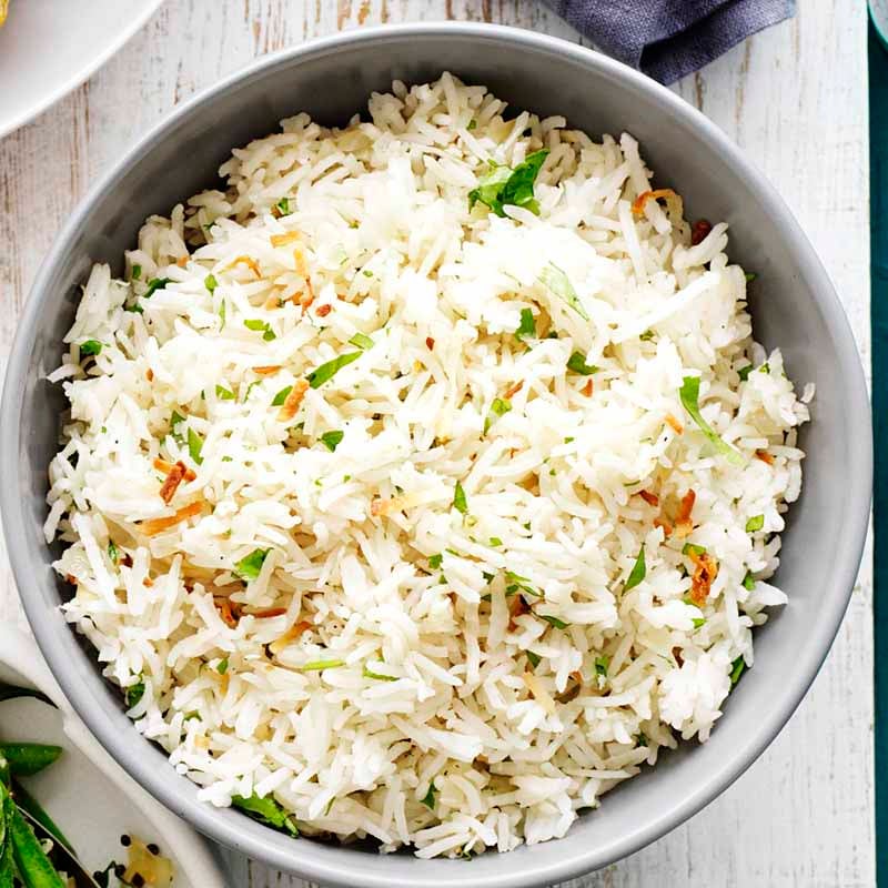 Photo of Coconut and coriander pilaf by WW