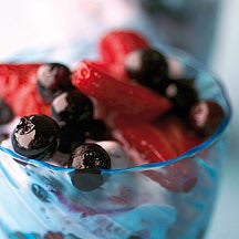 Photo de Dessert aux fruits rouges prise par WW